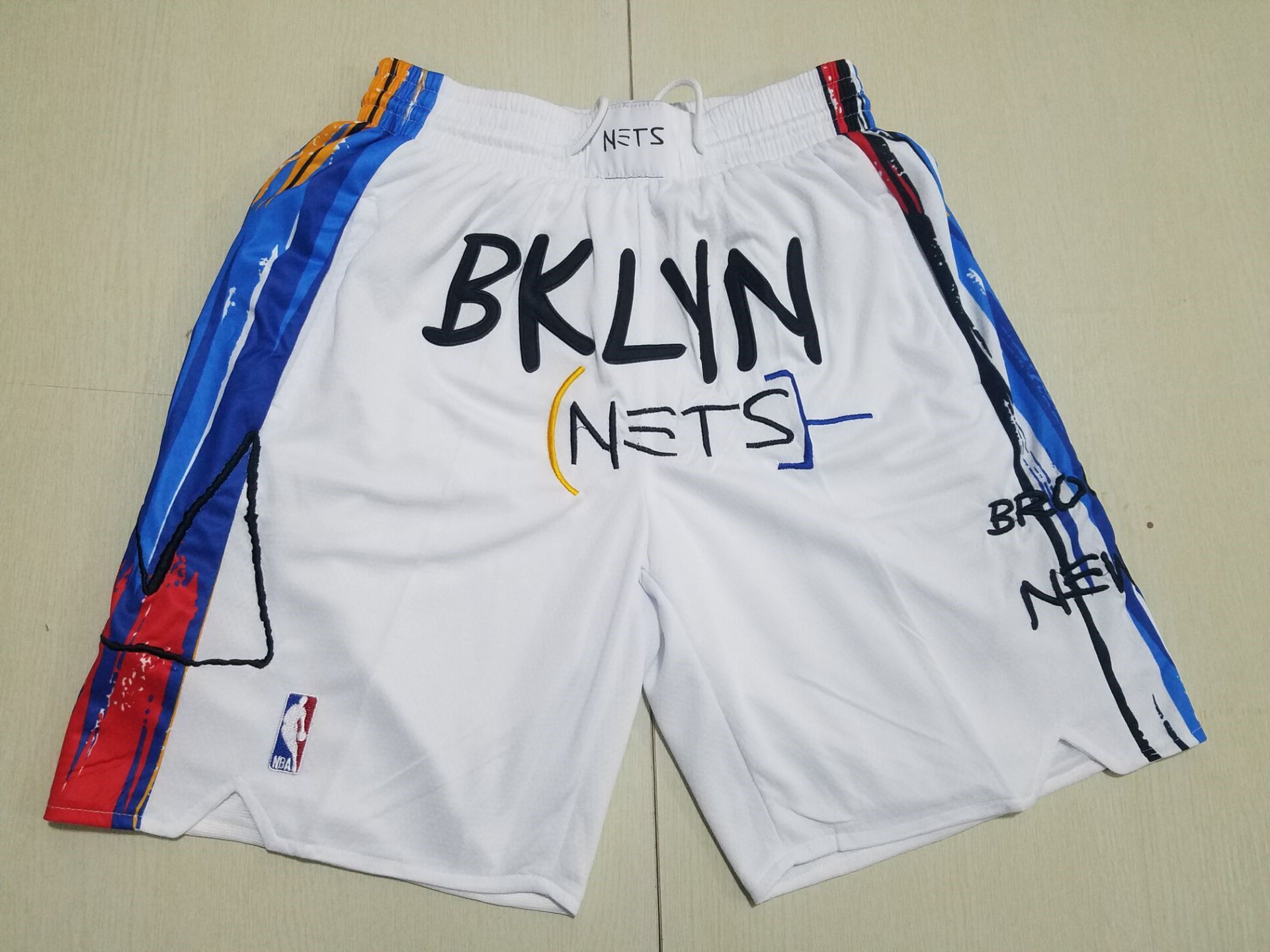 Men NBA Brooklyn Nets Shorts 20230218->los angeles lakers->NBA Jersey